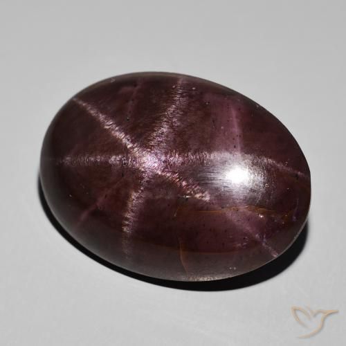 68.34ct طبيعي أحمر ماهوجني عقيق نجمى, بيضوي, غير شفاف