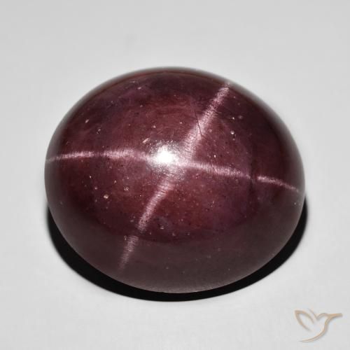 72.25ct طبيعي أحمر ماهوجني عقيق نجمى, بيضوي, غير شفاف