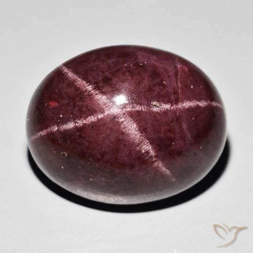 54.33ct طبيعي أحمر ماهوجني عقيق نجمى, بيضوي, غير شفاف