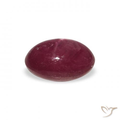 ياقوت نجمة Medium Light-Purple طبيعي، بيضوي، 2.87 قيراط، غير شفاف