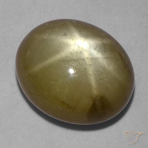 28.69ct طبيعي ذهب نجمة الياقوت, بيضوي, غير شفاف
