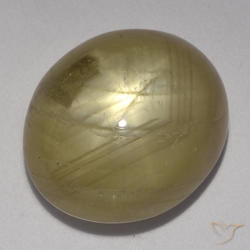 28.87ct طبيعي أصفر ذهبي نجمة الياقوت, بيضوي, غير شفاف