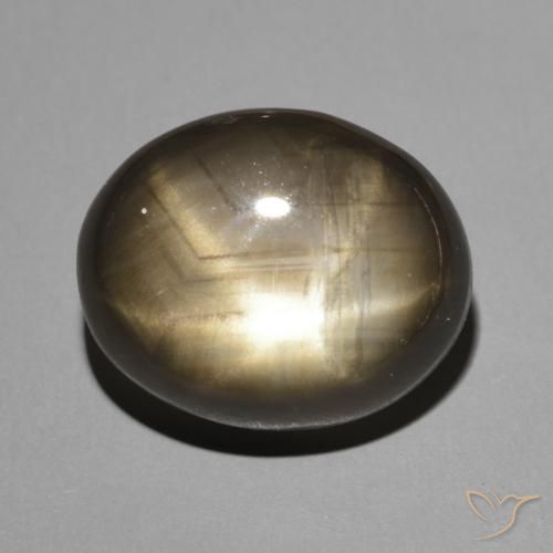 7.80ct طبيعي أسود نجمة الياقوت, بيضوي, غير شفاف