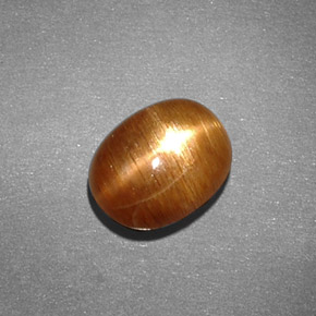 نجمة صن ستون بني ذهبي طبيعي، قصة بيضاوى، 1.34 قيراط، IF