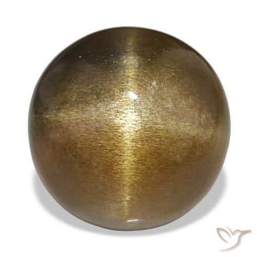 نجمة صن ستون البني الفاتح طبيعي، قصة دائرى، 18.17 قيراط، غير شفاف