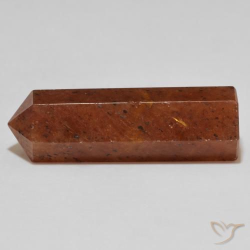 30.88ct طبيعي أحمر كوارتز الفراولة, فانسى, غير شفاف