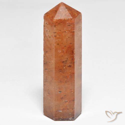 37.31ct طبيعي برتقالى متوسط كوارتز الفراولة, فانسى, غير شفاف