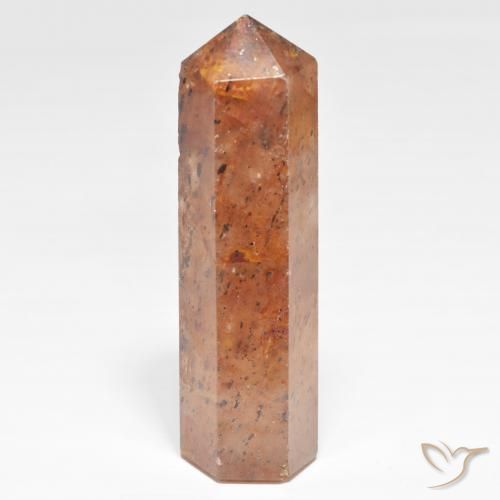 50.65ct طبيعي برتقالى متوسط كوارتز الفراولة, فانسى, غير شفاف