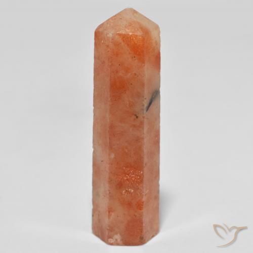 42.95ct طبيعي برتقالي حجر الشمس, فانسى, غير شفاف