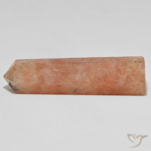 48.54ct طبيعي برتقالي حجر الشمس, فانسى, غير شفاف