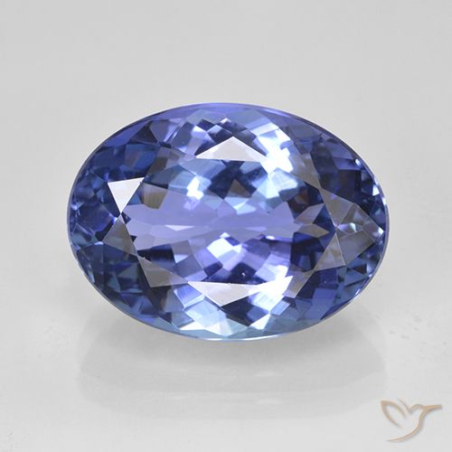 6.82ct طبيعي أزرق بحرى متوسك تنزانيت, بيضوي, VVS