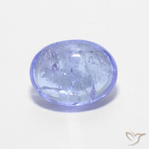 1.62ct طبيعي أزرق كهربائى تنزانيت, بيضوي, شفاف