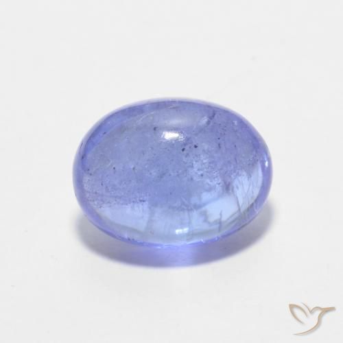 1.72ct طبيعي أزرق بنفسجى كثيف تنزانيت, بيضوي, شفاف