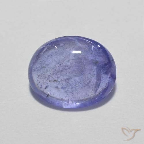2.93ct طبيعي أزرق بنفسجى كثيف تنزانيت, بيضوي, شفاف