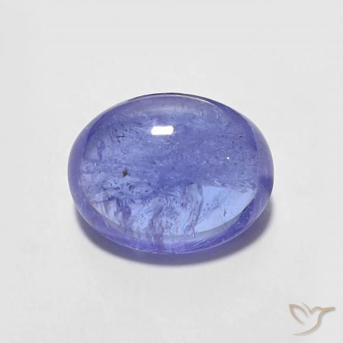 2.78ct طبيعي أزرق بنفسجى كثيف تنزانيت, بيضوي, شفاف