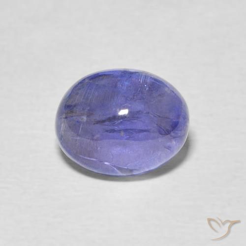 2.72ct طبيعي أزرق بنفسجى كثيف تنزانيت, بيضوي, شفاف