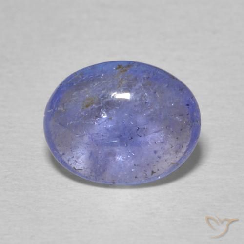 2.40ct طبيعي أزرق بنفسجى كثيف تنزانيت, بيضوي, شفاف