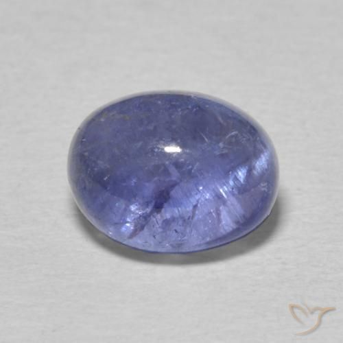 2.99ct طبيعي أزرق بنفسجى كثيف تنزانيت, بيضوي, شفاف