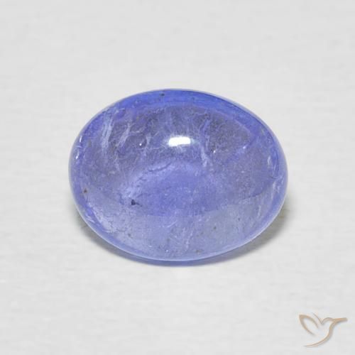 2.09ct طبيعي أزرق بنفسجى كثيف تنزانيت, بيضوي, شفاف