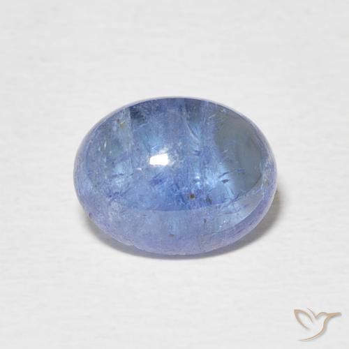 2.27ct طبيعي أزرق فاتح تنزانيت, بيضوي, شفاف