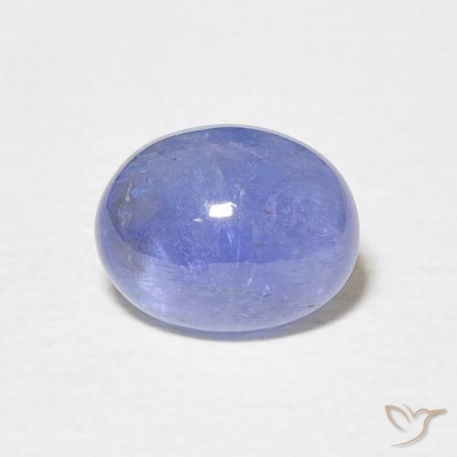 2.33ct طبيعي أزرق بنفسجى كثيف تنزانيت, بيضوي, نصف شفاف