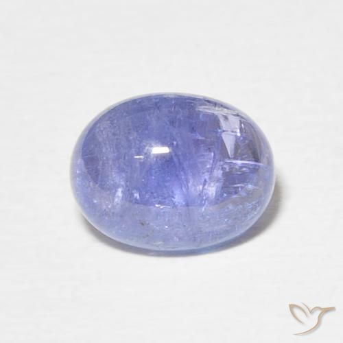 2.67ct طبيعي أزرق بنفسجى تنزانيت, بيضوي, شفاف