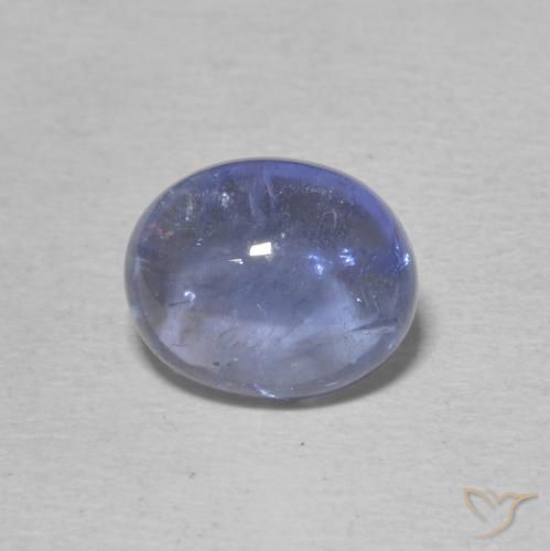 3.73ct طبيعي أزرق بنفسجى كثيف تنزانيت, بيضوي, شفاف