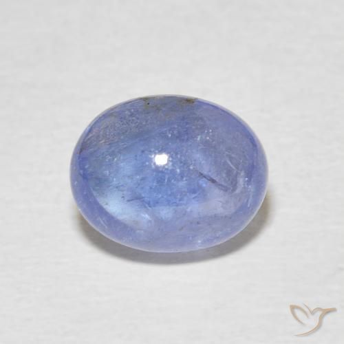 2.45ct طبيعي أزرق فاتح تنزانيت, بيضوي, شفاف