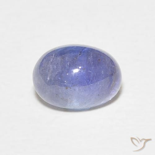 1.83ct طبيعي أزرق بنفسجى كثيف تنزانيت, بيضوي, نصف شفاف