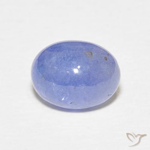 2.68ct طبيعي أزرق كثيف تنزانيت, بيضوي, نصف شفاف