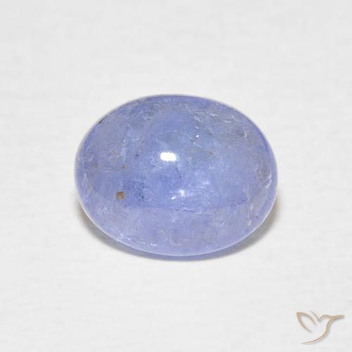 2.12ct طبيعي أزرق كثيف تنزانيت, بيضوي, شفاف