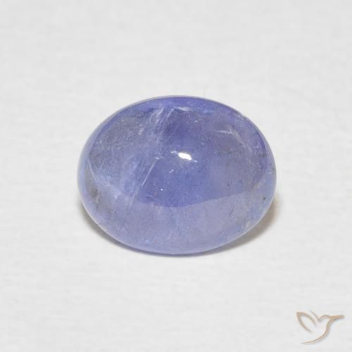2.03ct طبيعي أزرق بنفسجى كثيف تنزانيت, بيضوي, شفاف