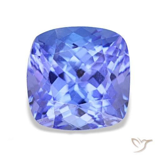 2.40ct أزرق تنزانيت, وسادة, VVS-VS