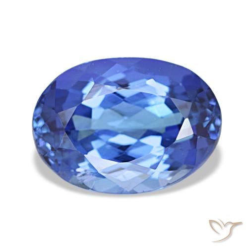 2.21ct أزرق تنزانيت, بيضاوي, VVS-VS