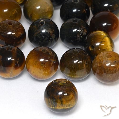 7.71ct طبيعي بنى فاتح-متوسط مصفوفة عين النمر, جسم كروى / الكرة, غير شفاف