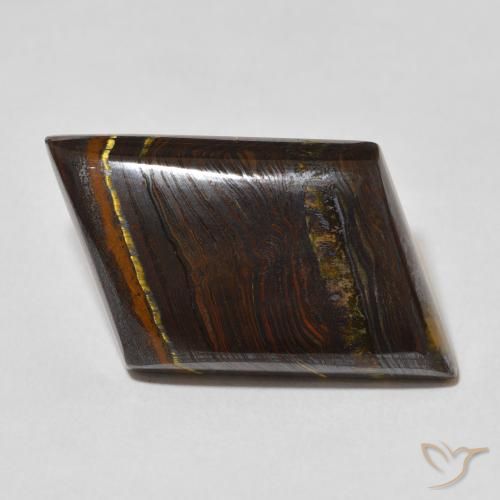 28.02ct طبيعي متعدد الألوان مصفوفة عين النمر, فانسى, غير شفاف