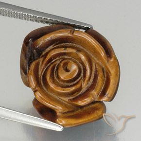 12.17ct طبيعي بنى دافئ عين النمر, فانسى, غير شفاف