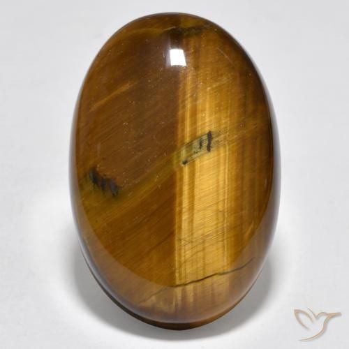 20.73ct طبيعي بنى دافئ عين النمر, بيضوي, غير شفاف