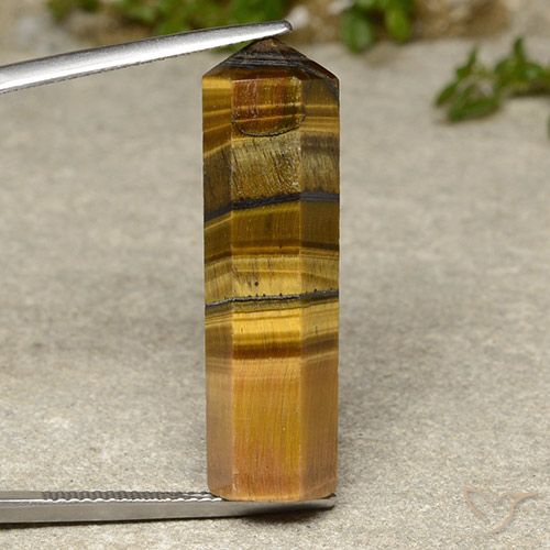 21.50ct طبيعي بنى متوسط عين النمر, فانسى, غير شفاف