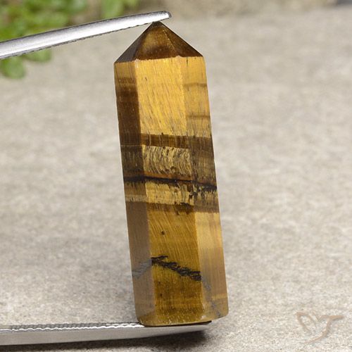 20.59ct طبيعي بني ذهبي عين النمر, فانسى, غير شفاف
