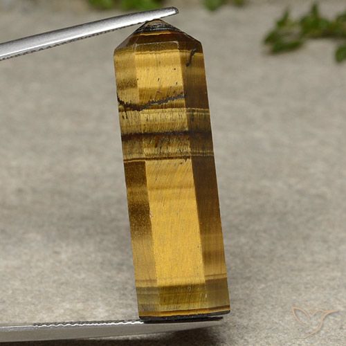 25.09ct طبيعي البني الفاتح عين النمر, فانسى, غير شفاف