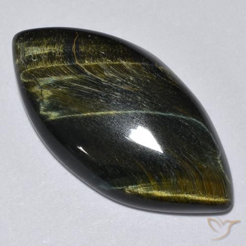14.20ct طبيعي ذهب البنى عين النمر, ماركيز, غير شفاف