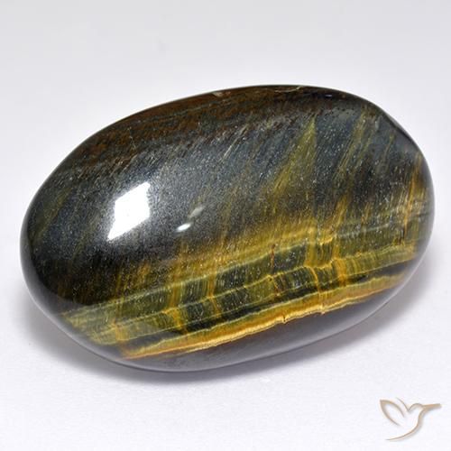28.26ct طبيعي ذهب البنى عين النمر, بيضوي, غير شفاف