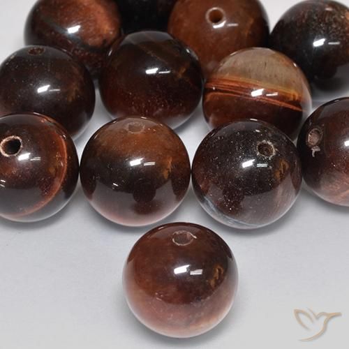 12.26ct طبيعي بنى متوسط عين النمر, جسم كروى / الكرة, غير شفاف