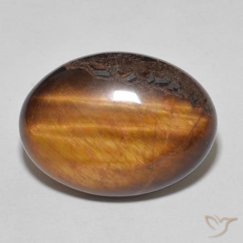 11.24ct طبيعي بنى خبز الزنجبيل عين النمر, بيضوي, غير شفاف