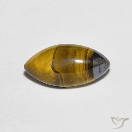 1.96ct طبيعي بنى دافئ عين النمر, ماركيز, غير شفاف