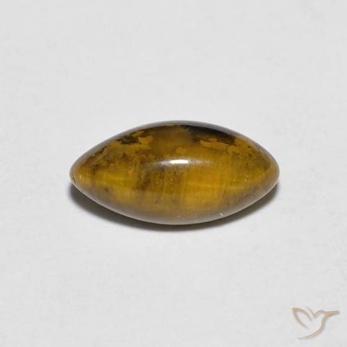 1.32ct طبيعي بني ذهبي عين النمر, ماركيز, غير شفاف