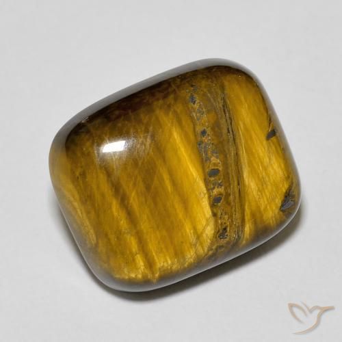 9.01ct طبيعي بنى دافئ عين النمر, وسادة, غير شفاف