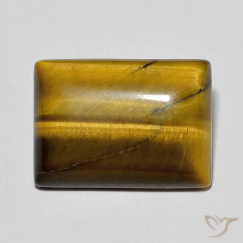 11.56ct طبيعي بنى دافئ عين النمر, باجيت, غير شفاف