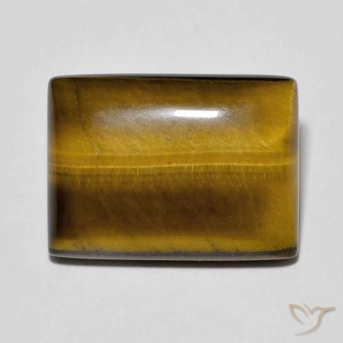 13.15ct طبيعي بنى متوسط عين النمر, باجيت, غير شفاف